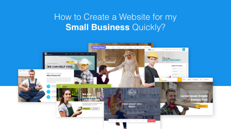 create small business website